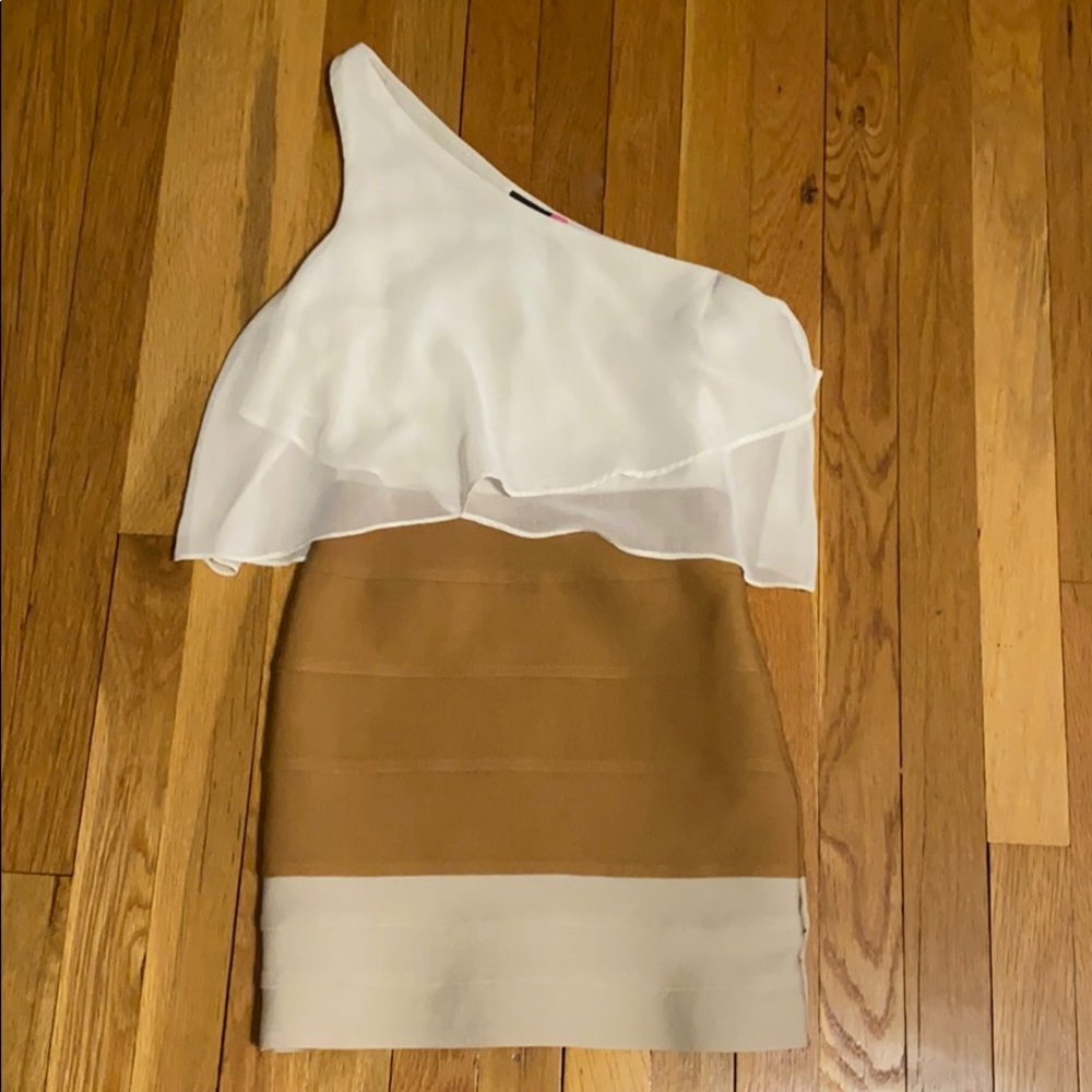 Hot Miami Styles One Shoulder Bandage dress